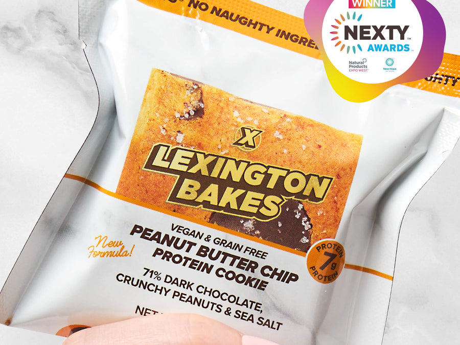 The Peanut Butter Choc Chip Protein Cookie Just Won a Nexty Award. Here's What That Means.