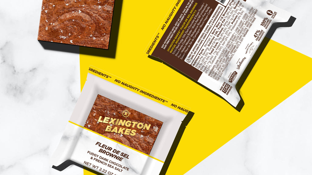 LEXINGTON BAKES Luxury Brownies Organic Fair Trade Real Ingredients