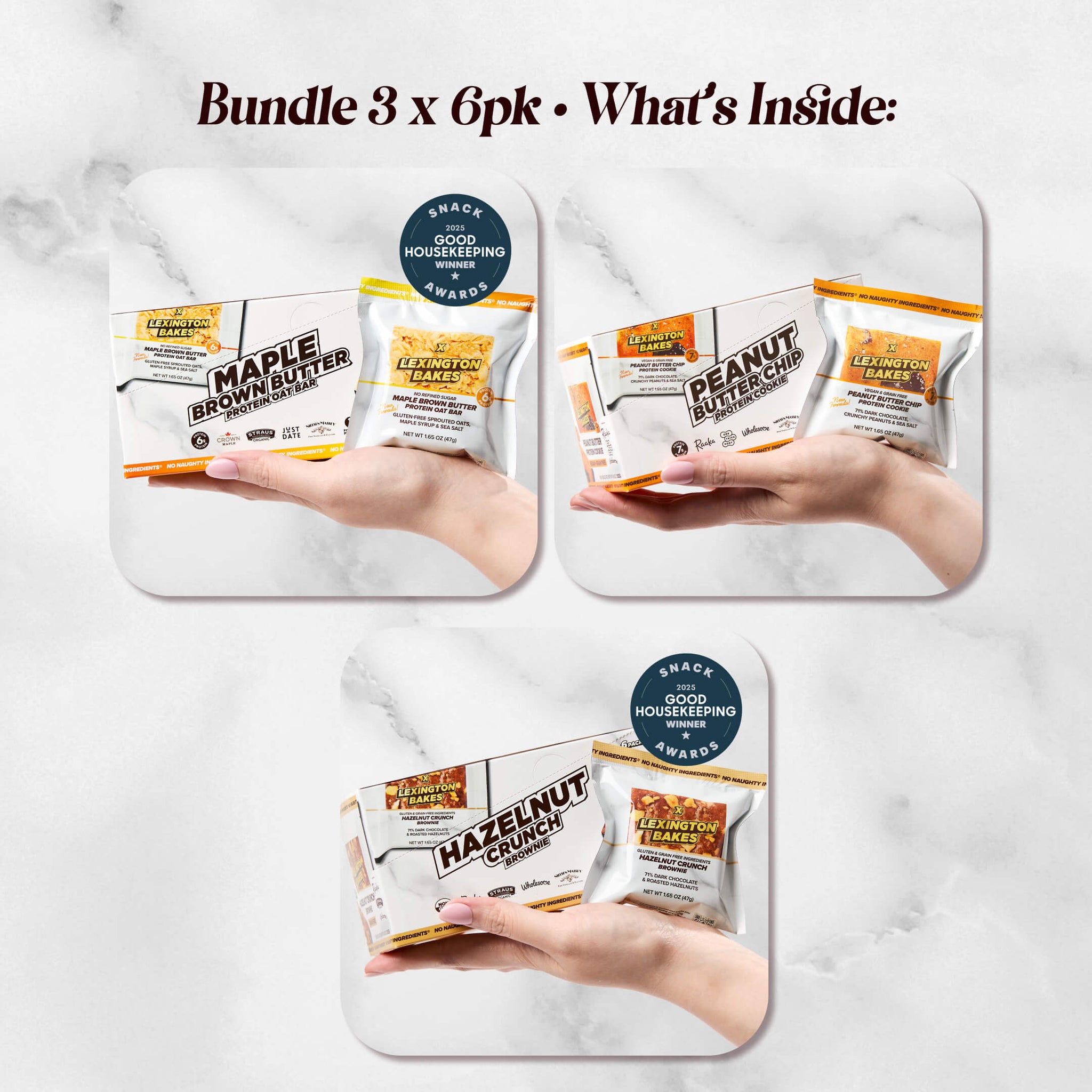 First Taste Trio Bundle | 18 Treats for $69 | LEXINGTON BAKES™