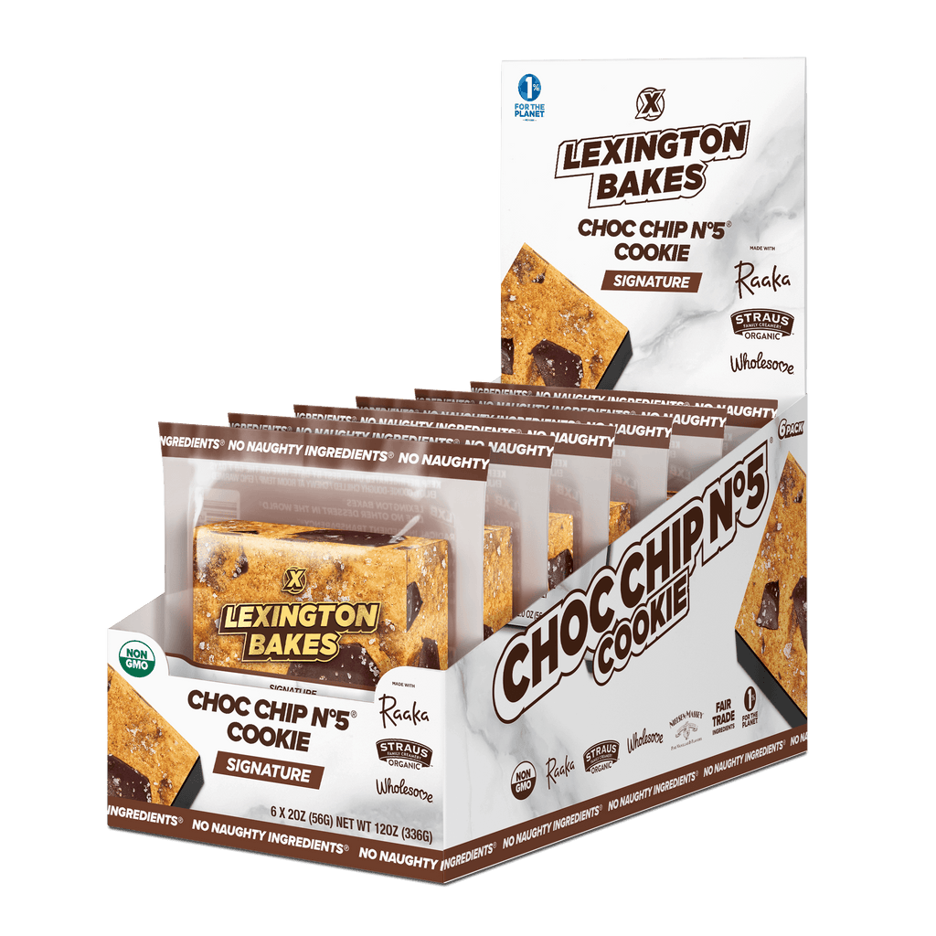 LEXINGTON BAKES Choc Chip Nº5 Luxury Cookies 6 Pack