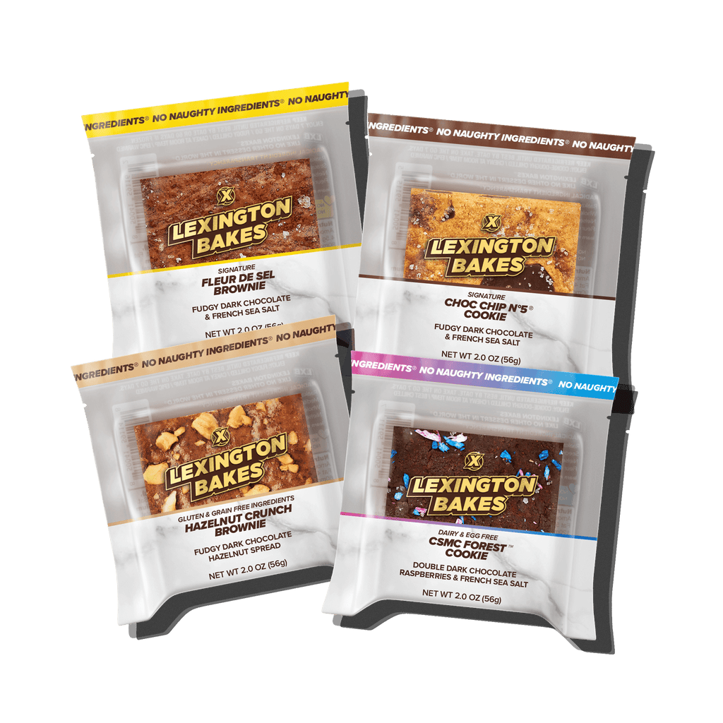 LEXINGTON BAKES Assorted Gift Box - Bestselling Luxury Brownies and Cookies