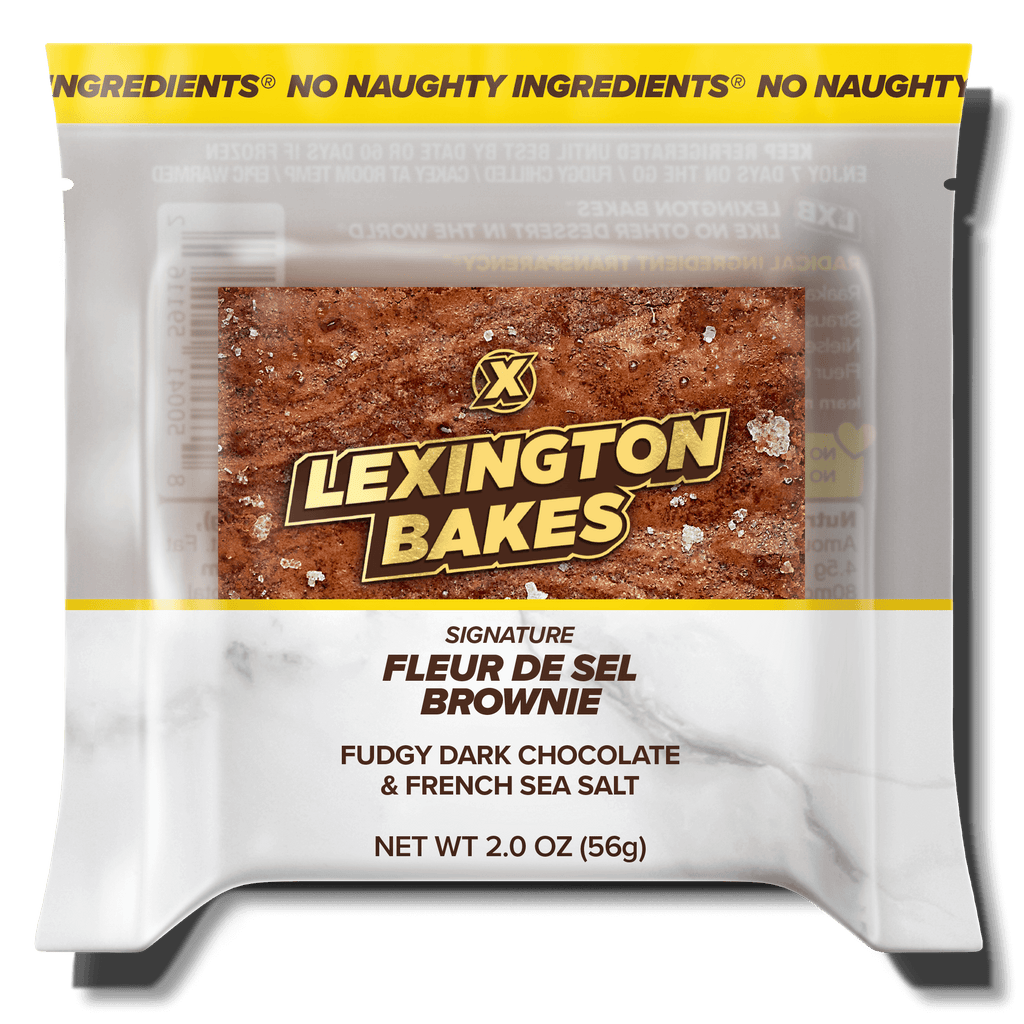 LEXINGTON BAKES Fleur de Sel Luxury Brownie