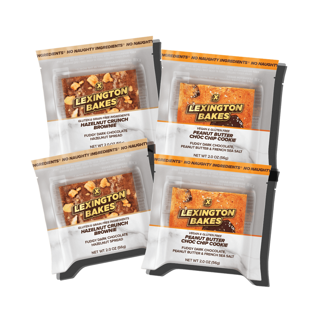 LEXINGTON BAKES Gluten Free Besties Gift Box - Bestselling Luxury Brownies and Cookies