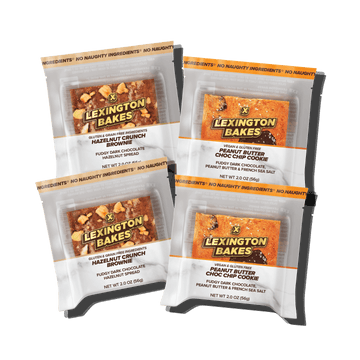 LEXINGTON BAKES Gluten Free Besties Gift Box - Bestselling Luxury Brownies and Cookies
