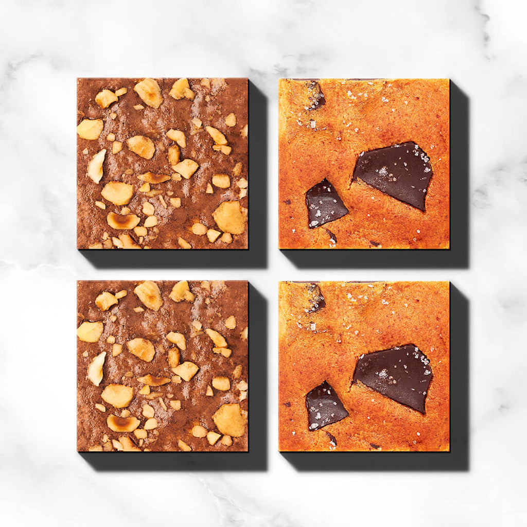 LEXINGTON BAKES Gluten Free Besties Treat Box - Bestselling Luxury Brownies and Cookies