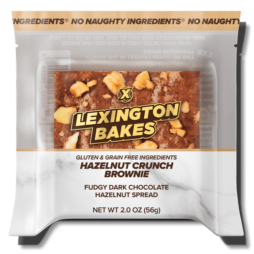 LEXINGTON BAKES Hazelnut Crunch Luxury Brownies