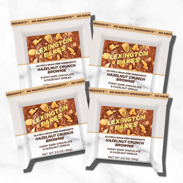 LEXINGTON BAKES Hazelnut Crunch Brownies Gift Box