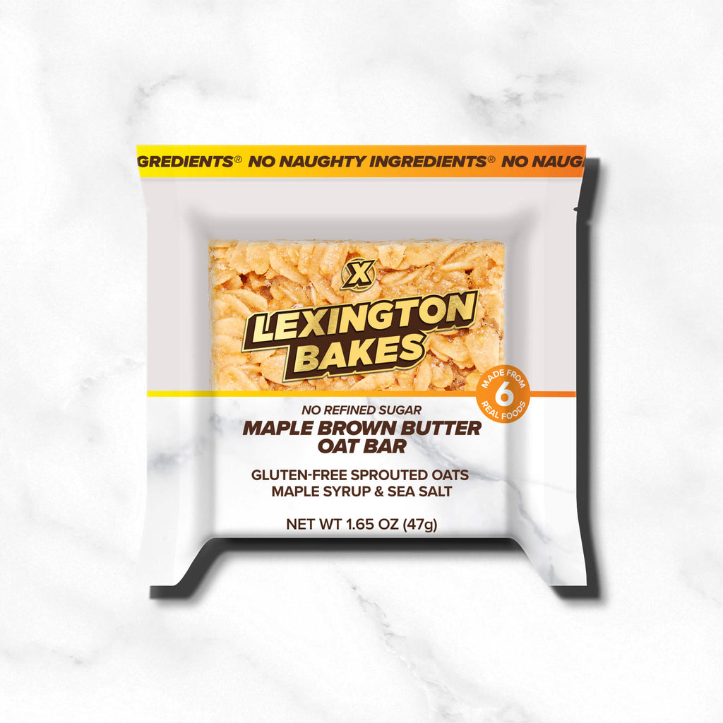 LEXINGTON BAKES Maple Brown Butter Chilled Oat Bar