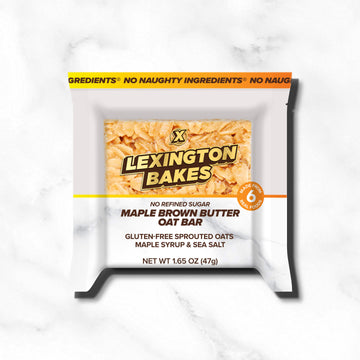 LEXINGTON BAKES Maple Brown Butter Chilled Oat Bar