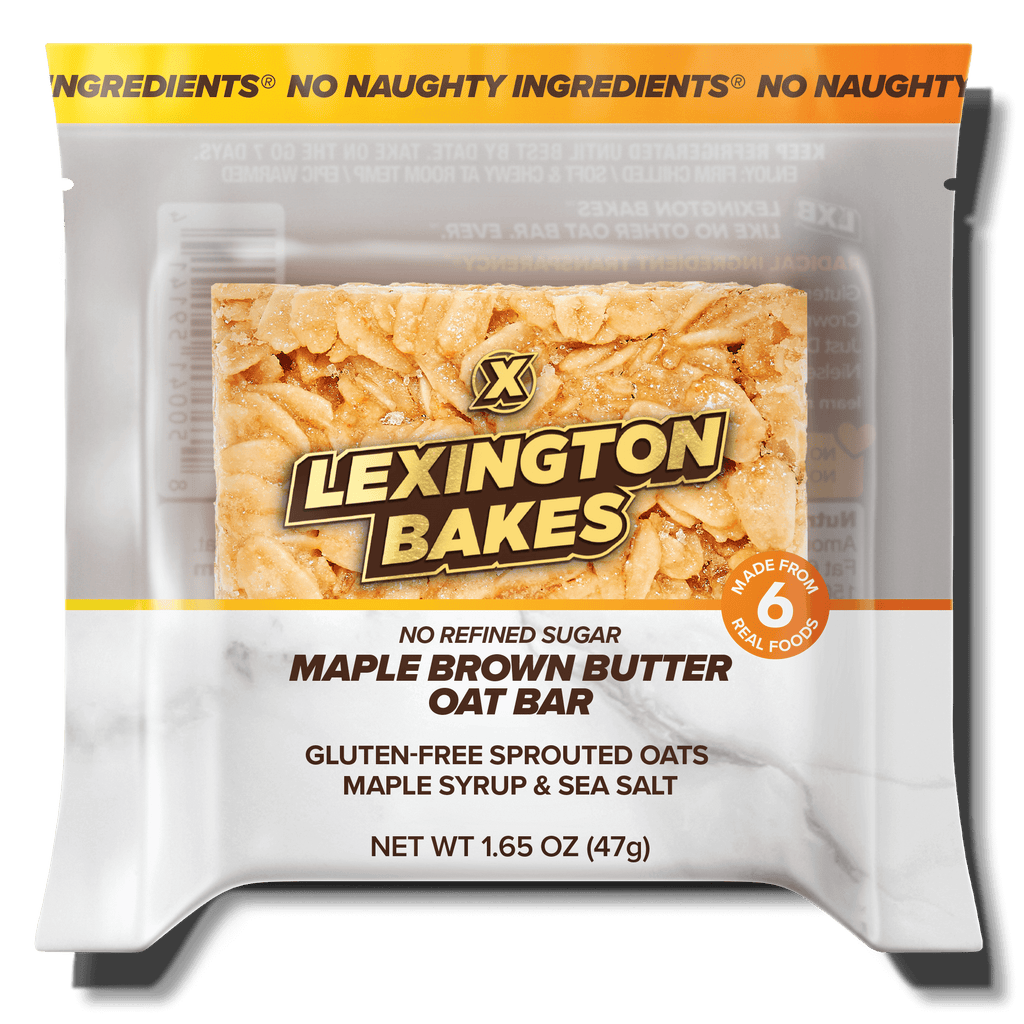 LEXINGTON BAKES Maple Brown Butter Chilled Oat Bars