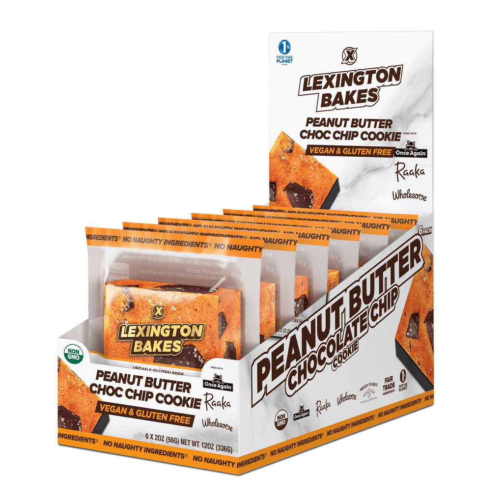 LEXINGTON BAKES Peanut Butter Chocolate Chip Cookies 6 Pack