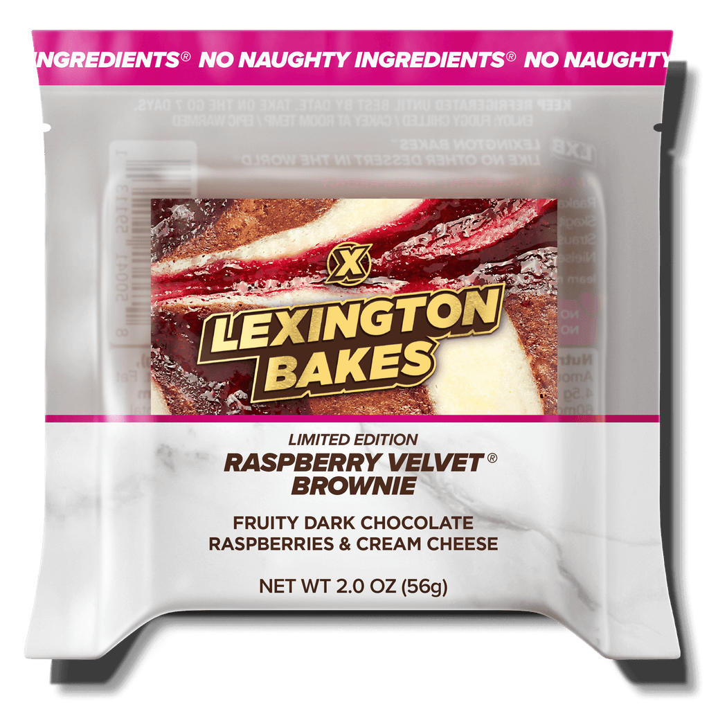 LEXINGTON BAKES Raspberry Velvet Red Velvet Brownies
