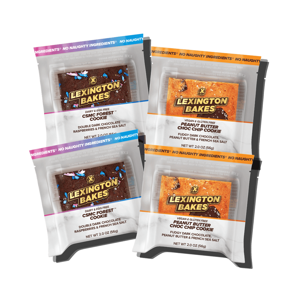 LEXINGTON BAKES Vegan Besties Gift Box - Bestselling Luxury Brownies and Cookies