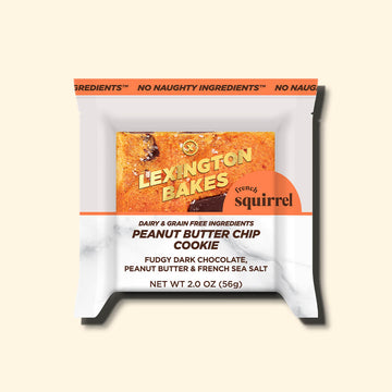 LEXINGTON BAKES x French Squirrel Peanut Butter Chip Cookie 2oz