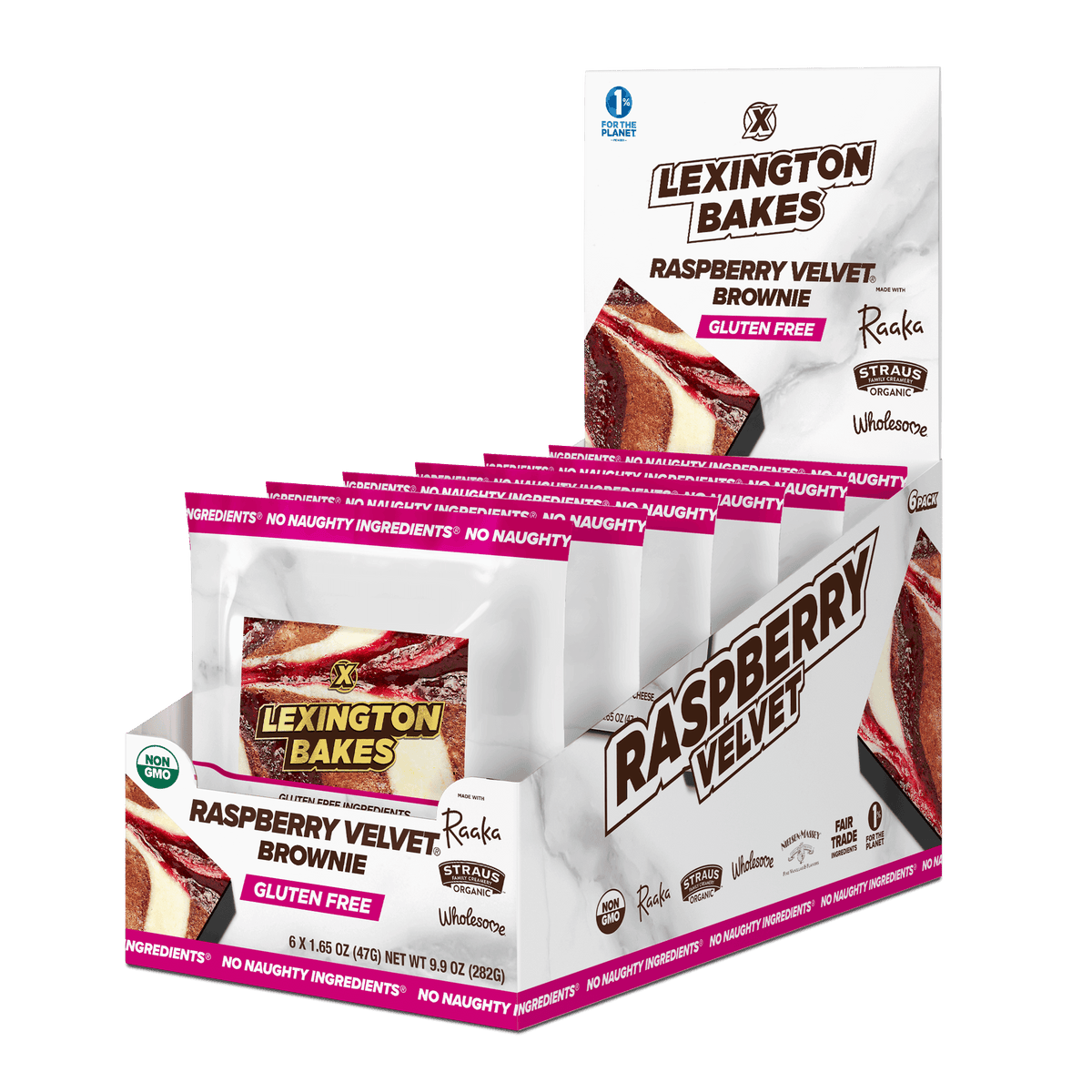 Raspberry Velvet® Brownie | Limited Edition | LEXINGTON BAKES™