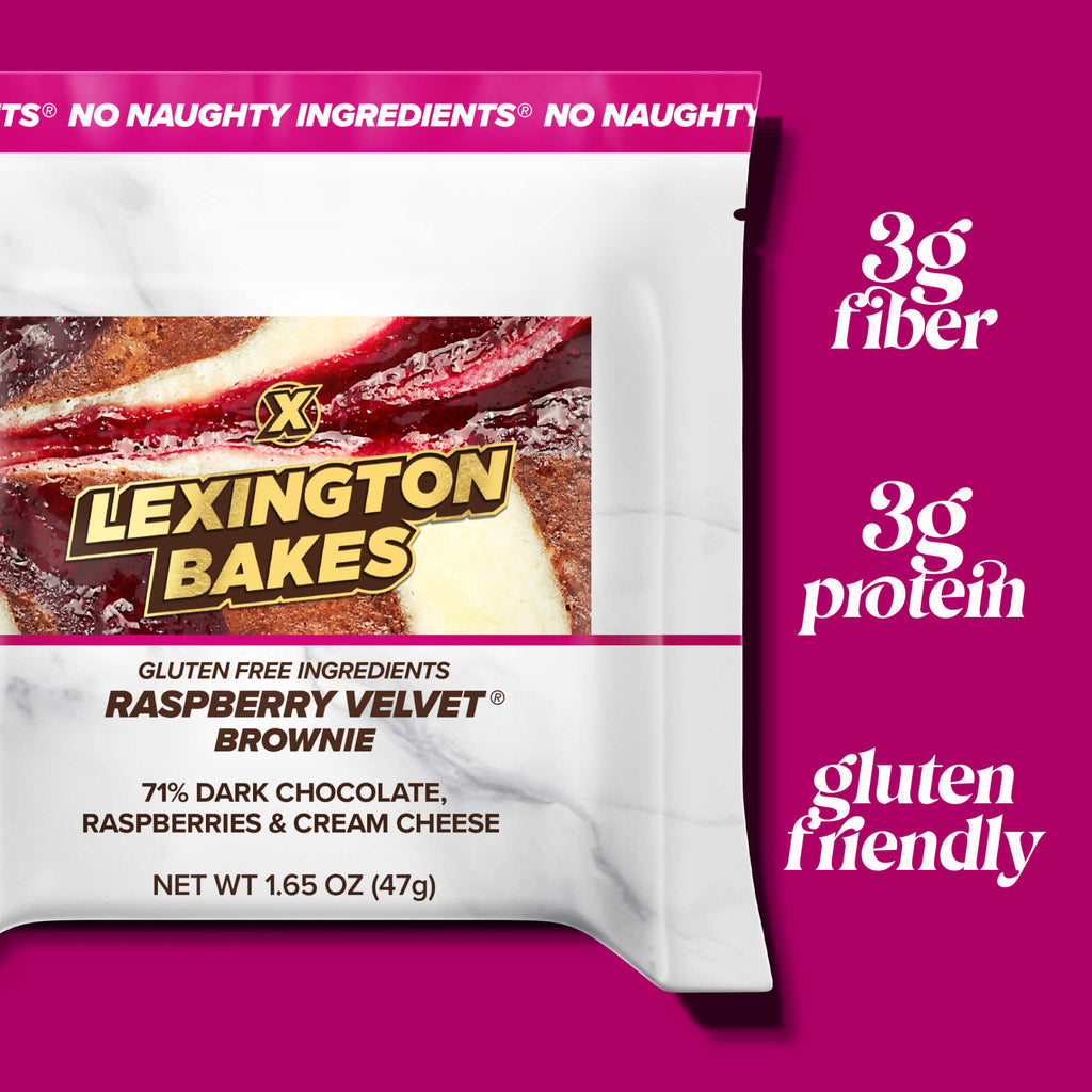 Raspberry Velvet® Brownie | Limited Edition | LEXINGTON BAKES™