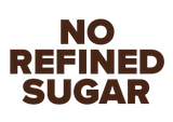 no refined sugar